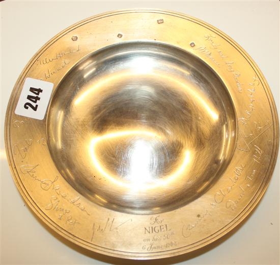 Silver dish